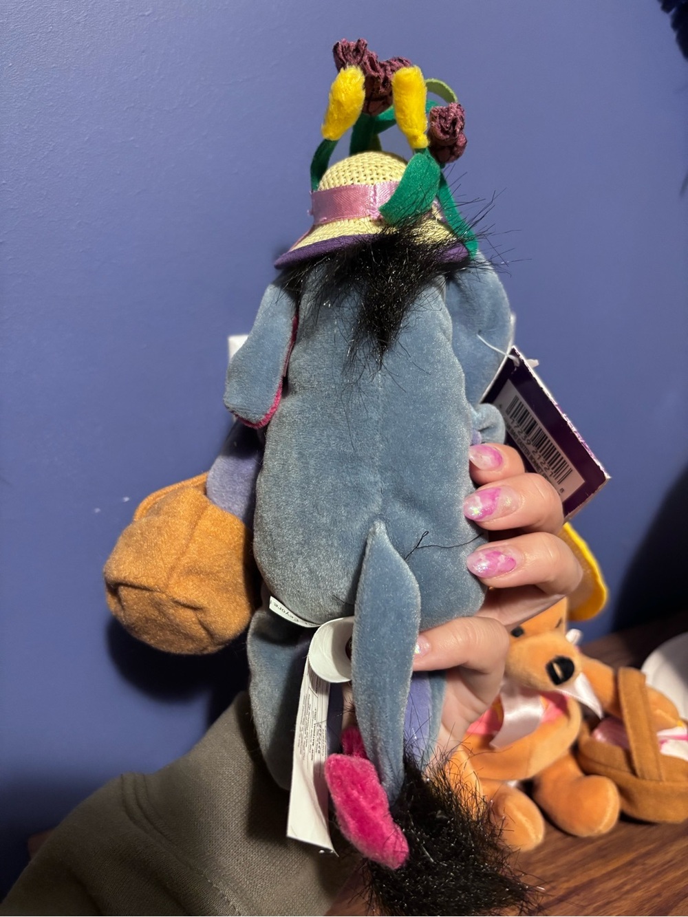Easter Bonnet Winnie the Pooh and Eeyore Disney Store - Picture 11 of 13